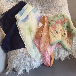 Bundle Four Women’s Handkerchief Scarves